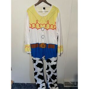 Disney Womens' Toy Story Movie Jessie Character Costume Footless Suit 2XL/3XL